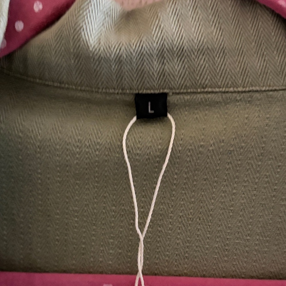 Olive Green Women's Jacket - Picture 3 of 4